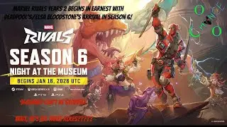 %Chance: 01/29/26: Marvel Rivals Season 6: DEADPOOL Season continues! NEW MAP & Mini-Pass!/Comp?