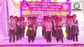 #Baba jaldi aa jana with action by S.R.M. Public School on annual function 2025#