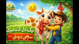 Daisy the Kind Cow 🐄 | Cowboy Ben & Red Bandana | Moral Story for Kids in urdu & hindi 