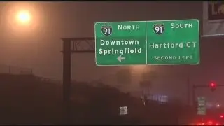 Fog creates hazardous road conditions