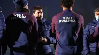 Mauricio Pochettino's first training session as Paris Saint-Germain head coach