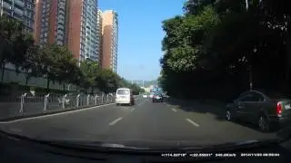XC70S Ambarella A7 Car DVR Daytime Video