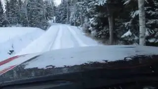 Toyota land cruiser hj61 winter driving