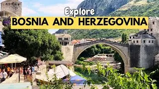Bosnia📍Mostar Ep 12 Kravica Falls| Počitelj Village|Stari Most |Old Town Bazaar |Hammam Museum [4K]