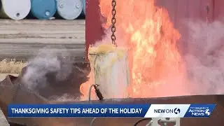 Thanksgiving cooking hazards: A demonstration of fire danger when frying turkey