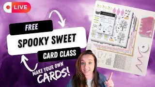 Spooky Sweet Halloween Card Class | Stampin’ Up! Spooky Sweet Suite | Live Cardmaking