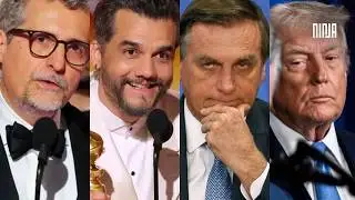 🔥Brasil faz história no Globo de Ouro e humilha Bolsonaro com arte e memória🔥