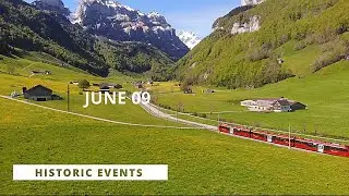 What happened on today's day? (June 09) HISTORIC EVENTS in chronological order | @calendarium