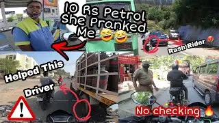 Petrol bunk paavangal: Prank went wrong? #prank #bikeride