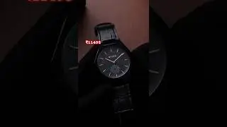 Review Titan Contour Analog with Small Second and Black Dial Black Watch for Men #watchesformen