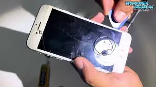Cómo CAMBIAR DISPLAY de IPhone 7 - PANTALLA ROTA