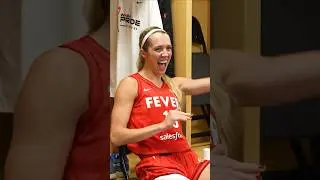 👀 Locker room after Indiana Fever win | WNBA women's basketball, Caitlin Clark, Sophie Cunningham