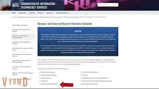 Records and Information Management How-To: Reading a Retention Schedule