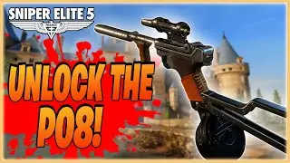 How To Unlock The P08 Pistol | Sniper Elite 5 Gameplay Guide - Stealth Takedown