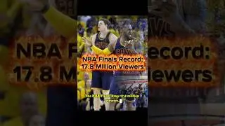 NBA Finals Record: 17.8 Million Viewers #NBA #Basketball #Finals #Record #SportsViewership #Hoops