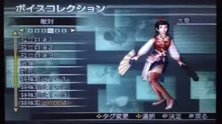 真・三國無双4empires　エンパイアーズ　大喬　ボイス　Dynasty warriors 5 empires