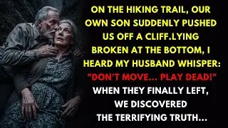 Our Son Pushed Us Off A Cliff. My Husband Whispered: 