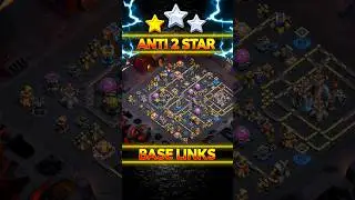 Базы для защиты от 3 звезд в войнах за TH18 и CWL для профессиональных защитников #clashofclans #...