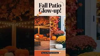 Fall Patio Decor Ideas You&rsquo;ll Love 2025 🍂 | Cozy & Creative Porch Glow-Up!