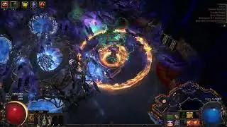 [PoE 3.21]  Uber cortex Cat When Damage Taken [CWDT Soulrend] Wardloop Saboteur Crucible