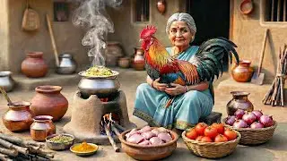Miniature Village Chicken Biryani ASMR | Tiny Doll Cooking in Kitchen