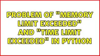 Problem of 