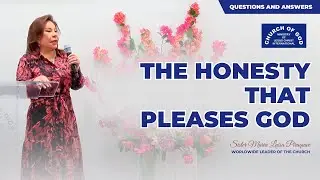 (English) The Honesty That Pleases God by Sr. Maria Luisa Piraquive