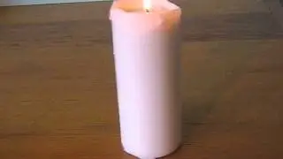 Self-lighting candle - re-lightable version