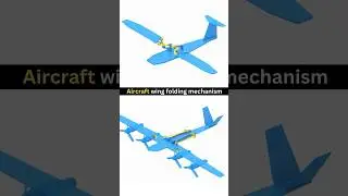 Aircraft wing folding mechanism, Which will you choose? 🤔