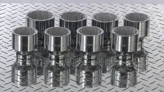 Klutch Jumbo 3/4in.-Drive SAE Socket Set - 9-Pc.