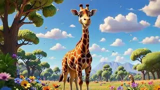 Giraffe&rsquo;s Laughing Stretch 🦒😂 | Funny Kids Story | Preschool Learning Video