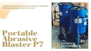Portable Abrasive Blaster P7  IN FARIDABAD (P7 500/ P7 1000) (with and without remote) READY STOCK