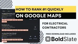 How To Rank #1 on Google Maps for Electricians Fast + Free Download Included
