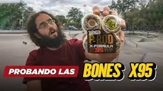 Probando las llantas Bones x95