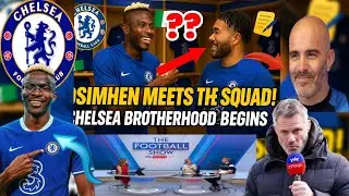 🔥OSIMHEN MEETS THE SQUAD! 🤝🔥 CHELSEA BROTHERHOOD BEGINS AT COBHAM!