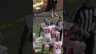 Andrew Thomas Mic&rsquo;d Up 🎙️ #shorts #nygiants #giants #nfl #football #micdup