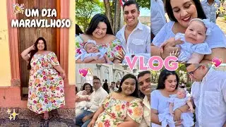 BATIZADO  MINHA AFILHADINHA SOPHIA!!- VLOG