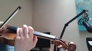 D Major Scale 3 Octaves (last 2 Octaves only) Violin Demonstration