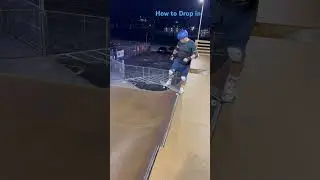 How to Drop in on a Half Pipe as a 37 year old.