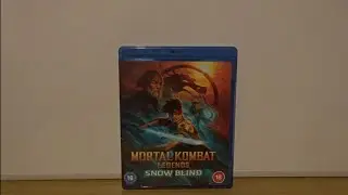 Mortal Kombat Legends Snow Blind (UK) Blu-Ray Unboxing