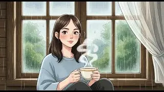 Manhã chuvosa na casa de madeira | chá quente e silêncio gentil ASMR