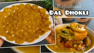 Traditional Rajasthani Dal Dhokli | Ghar Jaisa Khana