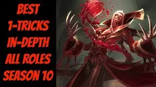 Best One-Trick Champions In-depth All Roles Season 10 -- Diamond Guide -- League of Legends