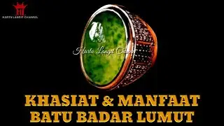 Khasiat dan Manfaat Batu Akik Badar Lumut Asli