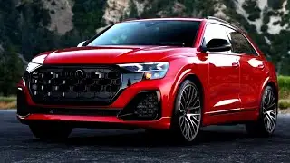2025 Audi SQ8 (Chili Red) &ndash; Bold Exterior & Luxurious Interior | USA Model Walkaround