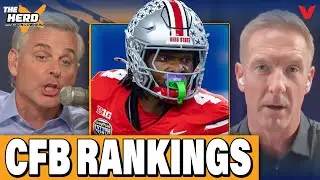 Colin Cowherd & Joel Klatt REACT to college football rankings | THE HERD NFL