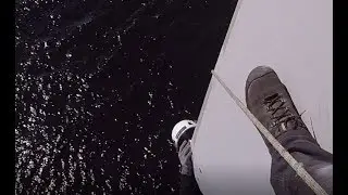 Grinding of rotor blades on wind turbines