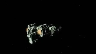 ship fnord23 with engine flare