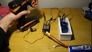 HobbyKing Watercooled Brushless Inrunner Motor 3660SL 3180KV 1690W Bench Test