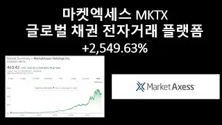 마켓 엑세스 MKTX 실적분석 (ft. 글로벌 채권 전자거래 플랫폼)